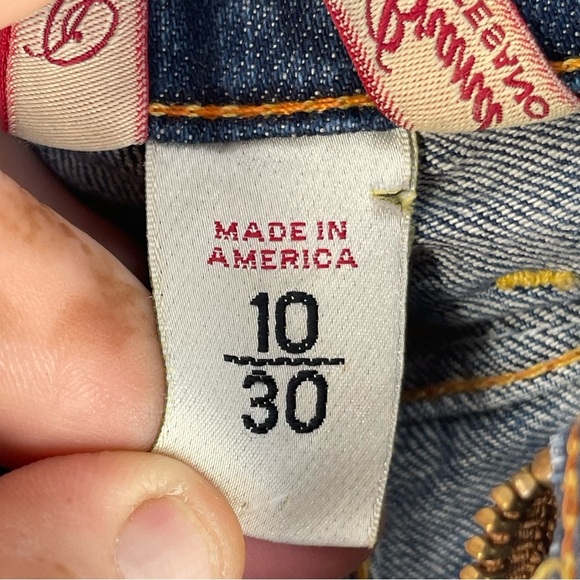 Vintage Y2K 90s Lucky 🍀 Brand Zoe Bermuda Size 10W 30 - Picture 5 of 12